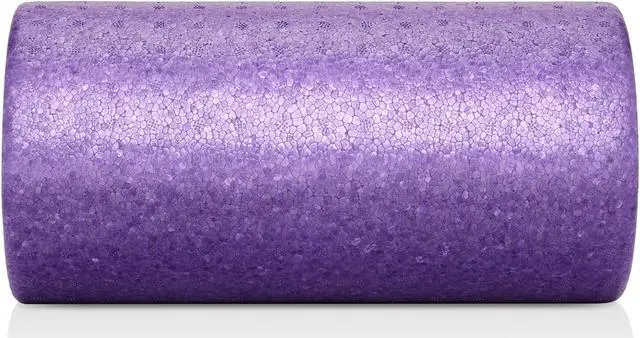 Alt view image 2 of 6 - Philosophy Gym 12" High-Density Foam Roller for Exercise, Massage, Muscle Recovery - Round, Purple