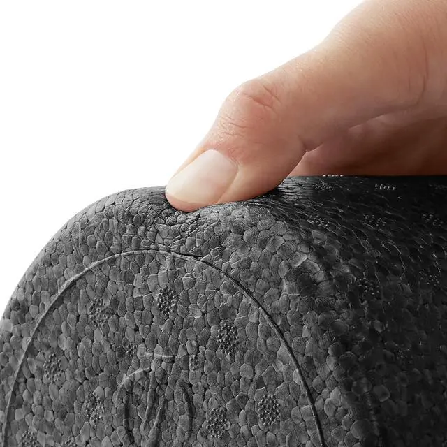 Alt view image 4 of 6 - Philosophy Gym 18" High-Density Foam Roller for Exercise, Massage, Muscle Recovery - Round, Black
