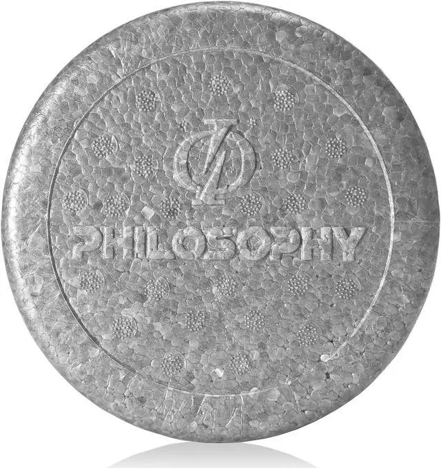 Alt view image 3 of 6 - Philosophy Gym 24" High-Density Foam Roller for Exercise, Massage, Muscle Recovery - Round, Gray