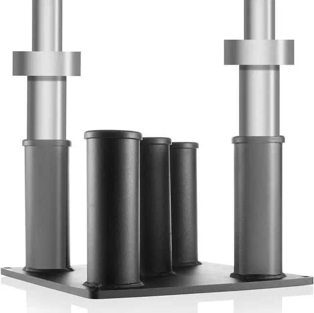Alt view image 3 of 6 - Philosophy Gym Vertical Barbell Holder - Classic 5 Bar Storage Stand for 2" Olympic Bars
