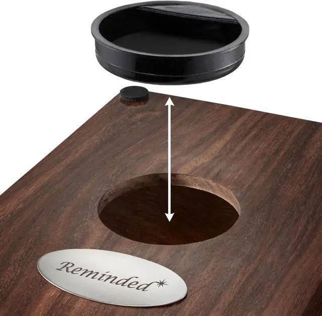 Alt view image 4 of 6 - Reminded Rosewood Hand-Carved Floral Urn Box - Cremation Memorial with Velvet Bag - Medium
