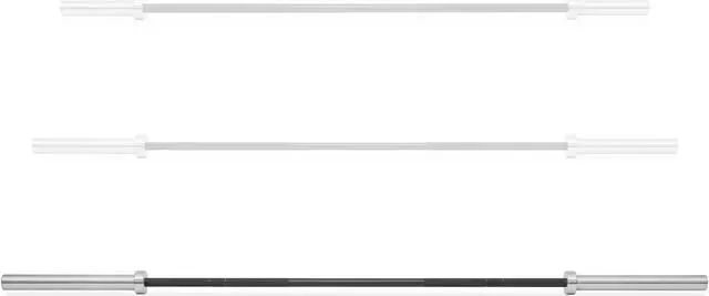 Alt view image 3 of 6 - Philosophy Gym 86" Olympic Barbell - 20KG 28mm 190K PSI 1500LB Capacity Weightlifting & Powerlifting Bar