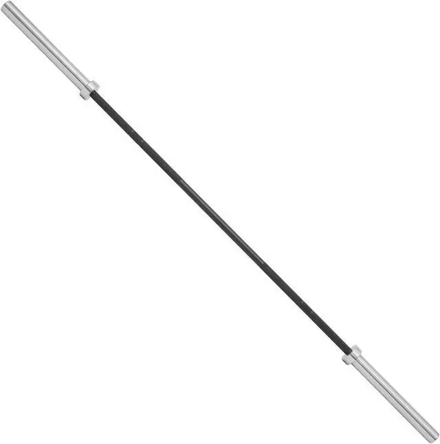 Alt view image 2 of 6 - Philosophy Gym 86" Olympic Barbell - 20KG 28mm 190K PSI 1500LB Capacity Weightlifting & Powerlifting Bar