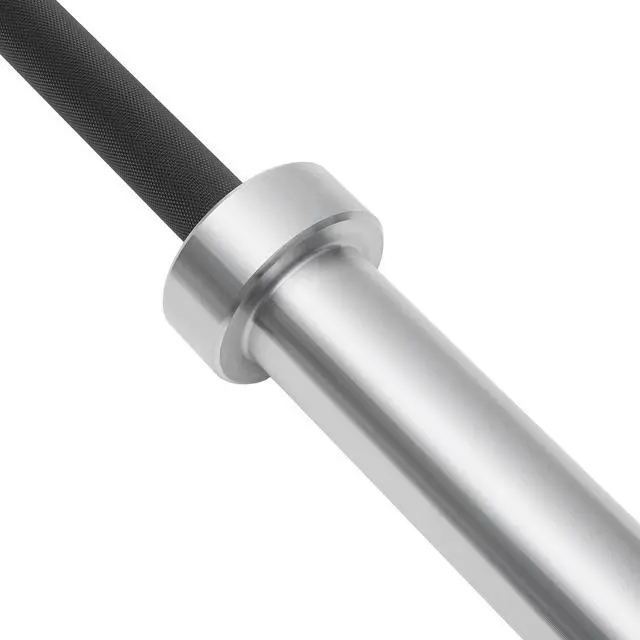 Alt view image 4 of 6 - Philosophy Gym 86" Olympic Barbell - 20KG 28mm 190K PSI 1500LB Capacity Weightlifting & Powerlifting Bar