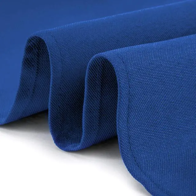Alt view image 3 of 6 - Lann's Linens - 70" Round Premium Tablecloth for Wedding / Banquet / Restaurant - Polyester Fabric Table Cloth - Royal Blue