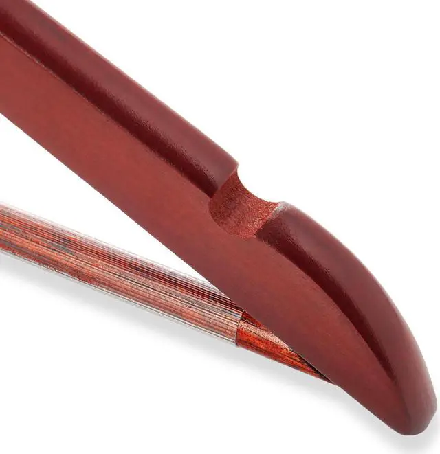 Alt view image 3 of 6 - Casafield - 20 Cherry Wooden Suit Hangers - Premium Lotus Wood with Notches & Chrome Swivel Hook for Dress Clothes, Coats, Jackets, Pants, Shirts, Skirts