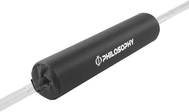 Alt view image 5 of 6 - Philosophy Gym Foam Barbell Pad for Squats, Lunges, and Hip Thrusts - Neck & Shoulder Cushion