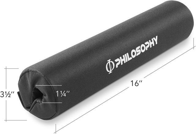 Alt view image 6 of 6 - Philosophy Gym Foam Barbell Pad for Squats, Lunges, and Hip Thrusts - Neck & Shoulder Cushion