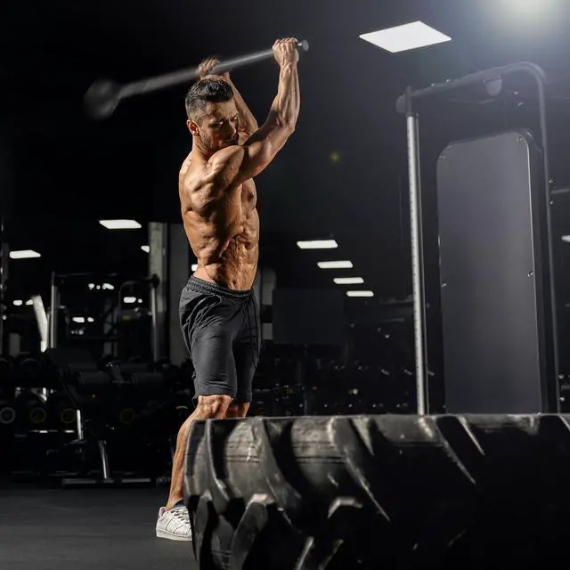 Alt view image 6 of 6 - Philosophy Gym Steel Mace Bell 15 LB, Mace Club for Strength Training, Functional Full Body Workouts