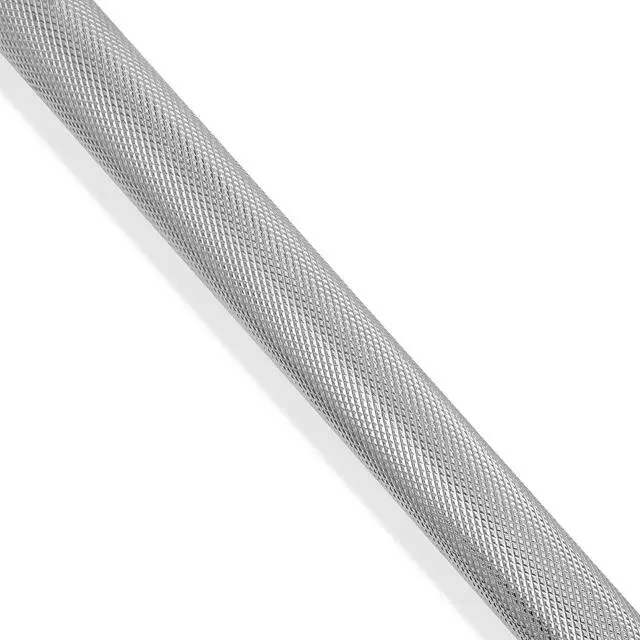 Alt view image 4 of 6 - Philosophy Gym 1" Standard Weightlifting Barbell, 7 FT Threaded Straight Bar with Star Collars