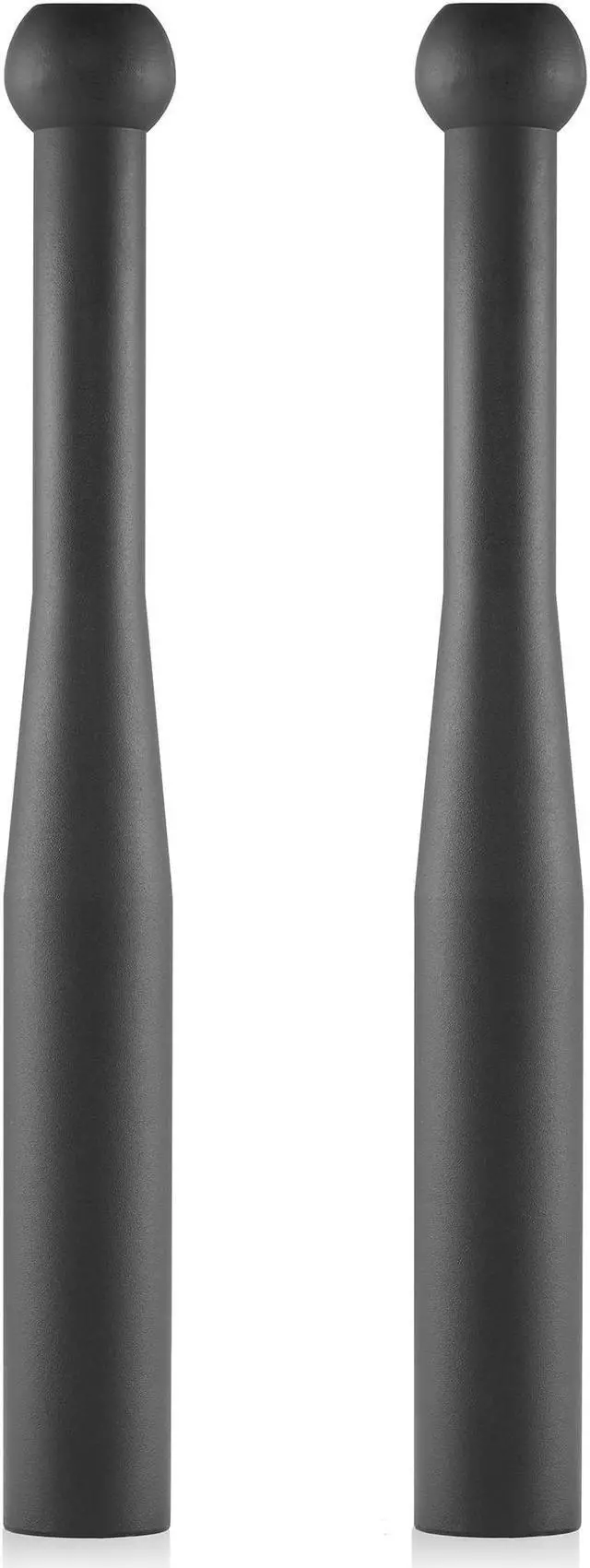Alt view image 2 of 6 - Philosophy Gym 10 LB Indian Clubs Pair- Weighted Steel Exercise Club Bells Set, Arm Strength Trainer, 20 LB Total