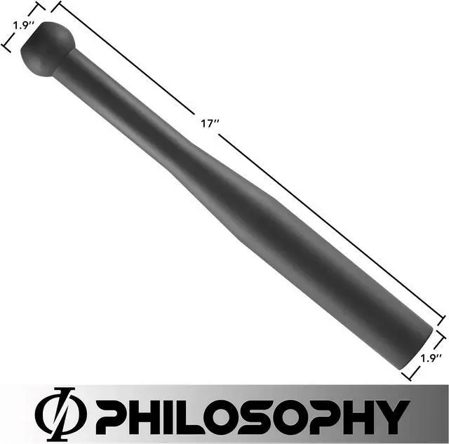 Alt view image 5 of 6 - Philosophy Gym 10 LB Indian Clubs Pair- Weighted Steel Exercise Club Bells Set, Arm Strength Trainer, 20 LB Total