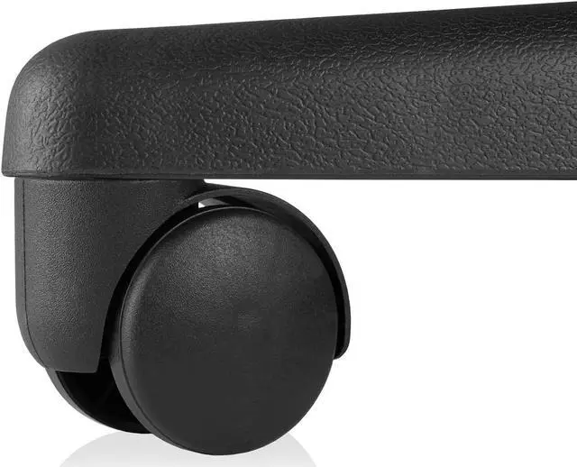 Alt view image 5 of 6 - Saloniture Rolling Hydraulic Salon Stool - Adjustable Swivel Chair for Spa, Shop, Salon, Massage, Medical, Work or Office