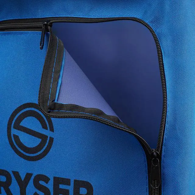 Alt view image 3 of 6 - Dryser Commercial Janitorial Cleaning Cart on Wheels - Housekeeping Caddy with Shelves and Vinyl Bag