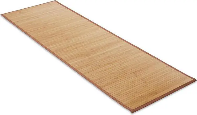 Main image of Casafield Bamboo Floor Mat, 72" x 24" Non-Slip Runner Rug for Kitchen, Entryway, Hallway