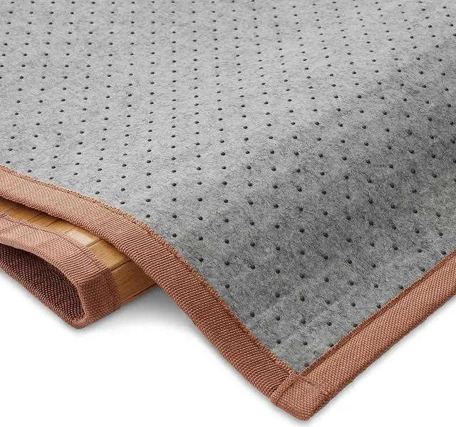 Alt view image 3 of 6 - Casafield Bamboo Floor Mat, 72" x 24" Non-Slip Runner Rug for Kitchen, Entryway, Hallway