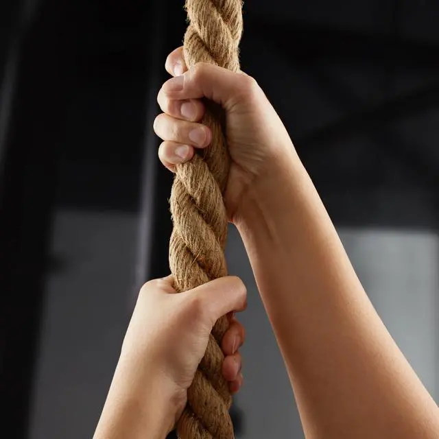 Alt view image 6 of 6 - Philosophy Gym 20 FT. Indoor / Outdoor Exercise Climbing Rope - 1.5 Inch Diameter