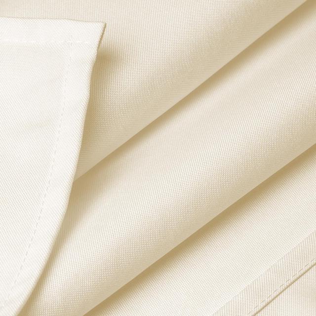 Alt view image 5 of 7 - Lann's Linens - 10 Premium 90" x 132" Tablecloths for Wedding / Banquet / Restaurant - Rectangular Polyester Fabric Table Cloths - Ivory