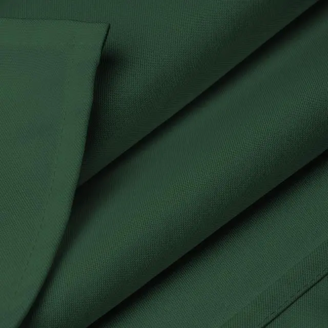 Alt view image 4 of 6 - Lann's Linens - 90" x 132" Premium Tablecloth for Wedding / Banquet / Restaurant - Rectangular Polyester Fabric Table Cloth - Hunter Green