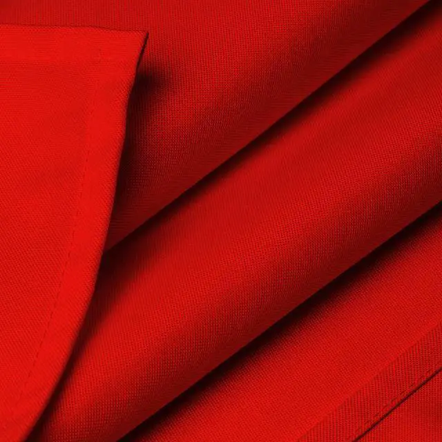 Alt view image 4 of 6 - Lann's Linens - 70" x 120" Premium Tablecloth for Wedding / Banquet / Restaurant - Rectangular Polyester Fabric Table Cloth - Red