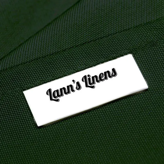 Alt view image 5 of 6 - Lann's Linens - 90" x 132" Premium Tablecloth for Wedding / Banquet / Restaurant - Rectangular Polyester Fabric Table Cloth - Hunter Green