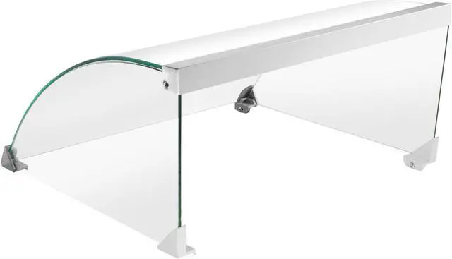 Alt view image 4 of 5 - Olde Midway Glass Cover ONLY for Hot Dog 11 Roller Grill Cooker Machine - Replacement or Upgrade