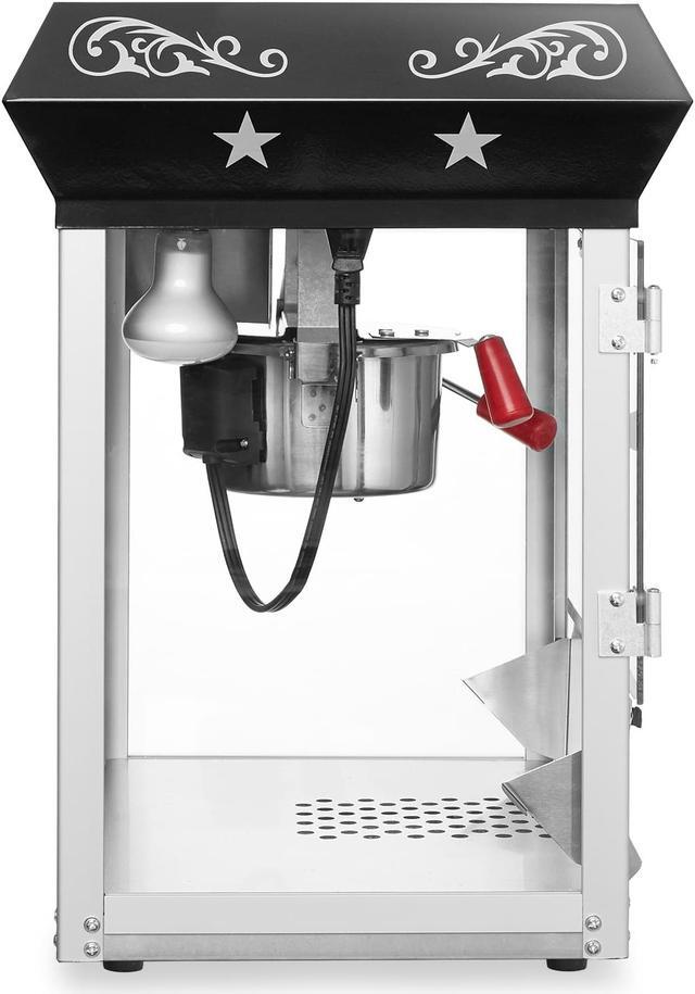 Alt view image 4 of 6 - Olde Midway Bar Style Popcorn Machine, 4-Ounce Popcorn Maker Popper, Black