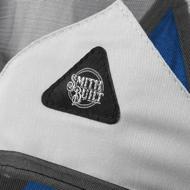 Alt view image 5 of 6 - SmithBuilt Comfort Fly Mask with Ears and Long Nose for Horses (Blue, Cob) - Fleece Padding, Fine Mesh, UV Protection