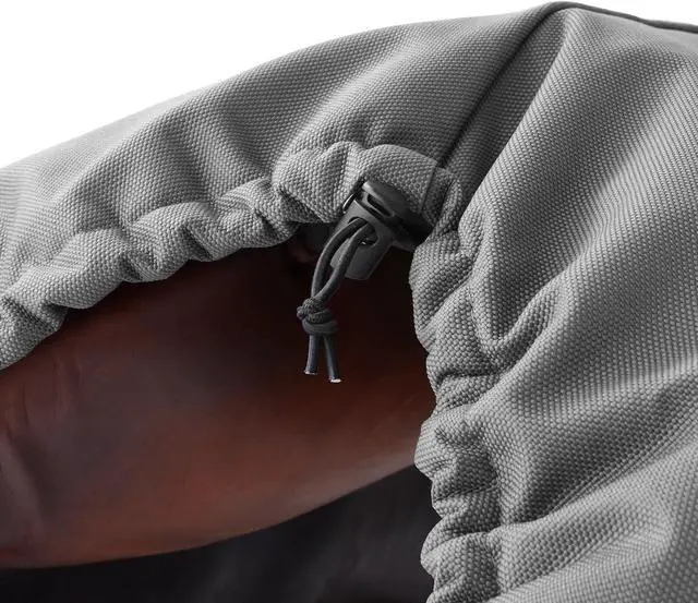 Alt view image 4 of 6 - SmithBuilt English Saddle Cover, Gray - Breathable, Waterproof Fleece-Lined Fitted Protector