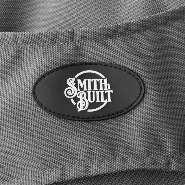 Alt view image 6 of 6 - SmithBuilt English Saddle Cover, Gray - Breathable, Waterproof Fleece-Lined Fitted Protector