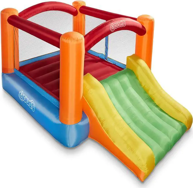 Alt view image 2 of 8 - Cloud 9 Bounce House With Slide With Blower And Bag