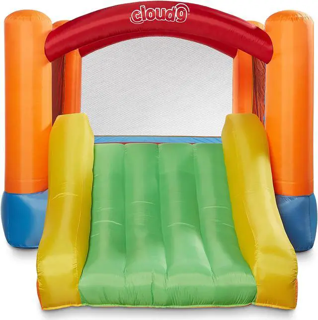 Alt view image 3 of 8 - Cloud 9 Bounce House With Slide With Blower And Bag
