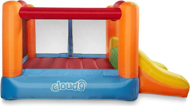 Alt view image 4 of 8 - Cloud 9 Bounce House With Slide With Blower And Bag