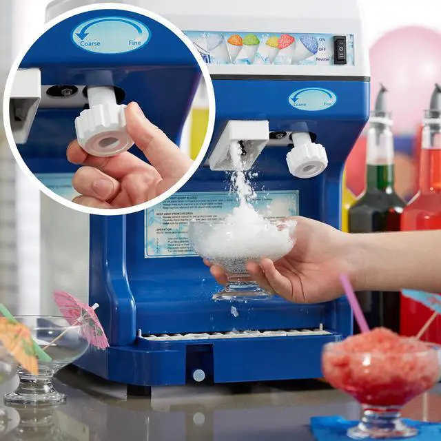 Alt view image 4 of 6 - Olde Midway Snow Cone Machine, Electric Shaved Ice Slushie Dessert Maker for Home and Commercial Use