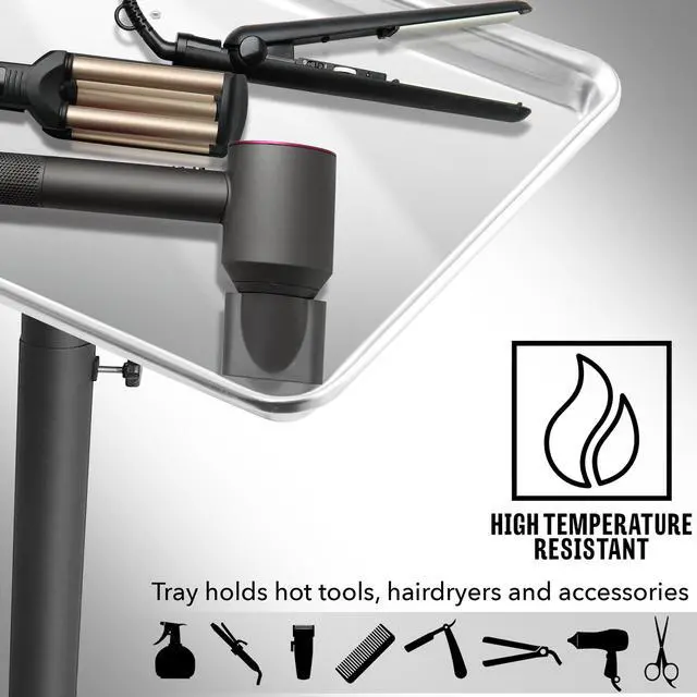 Alt view image 3 of 7 - saloniture premium aluminum instrument tray  silver