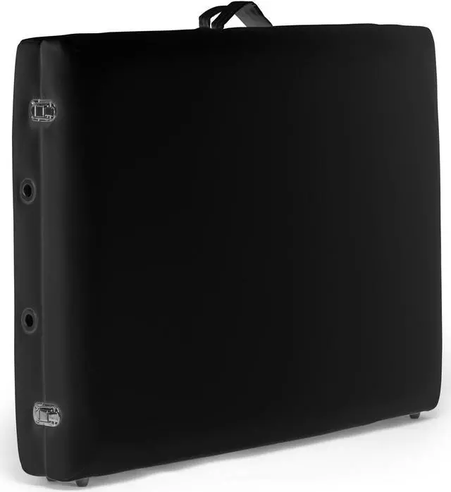 Alt view image 11 of 13 - Saloniture Professional Portable Folding Massage Table with Carrying Case - Black