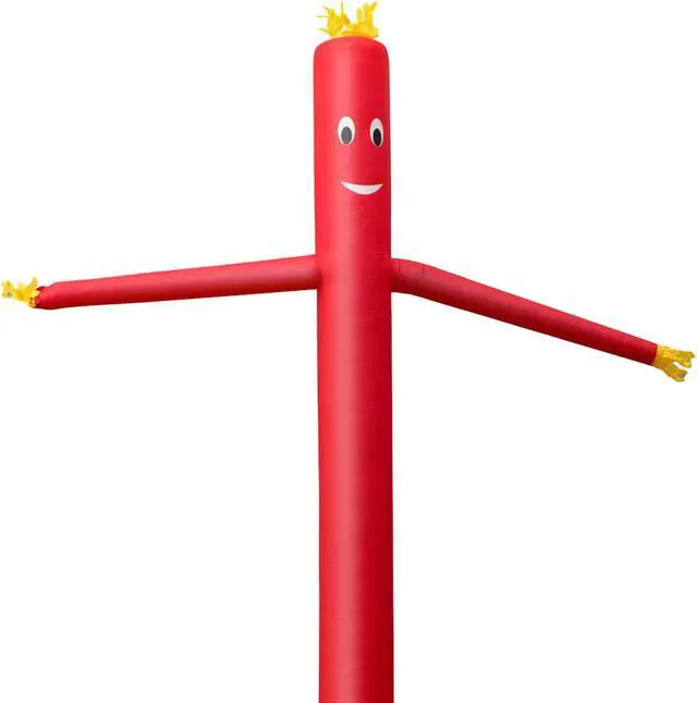 Alt view image 2 of 6 - Inflatable HQ Air Inflatable Dancer Tube Puppet Set, 20 ft. Tall with Blower Fan - Red