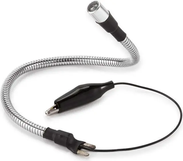 Alt view image 3 of 3 - Afterlife Custom Irons Machine Mounted Adjustable Tattoo Work Light - Black Light / UV LED