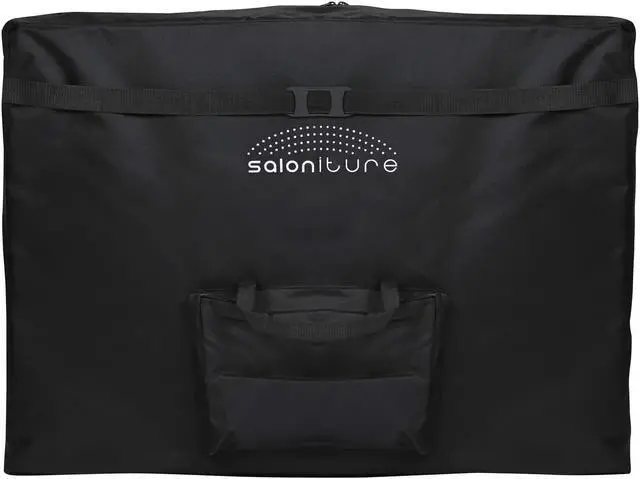 Alt view image 6 of 6 - Saloniture Professional Portable Folding Massage Table with Carrying Case - Burgundy