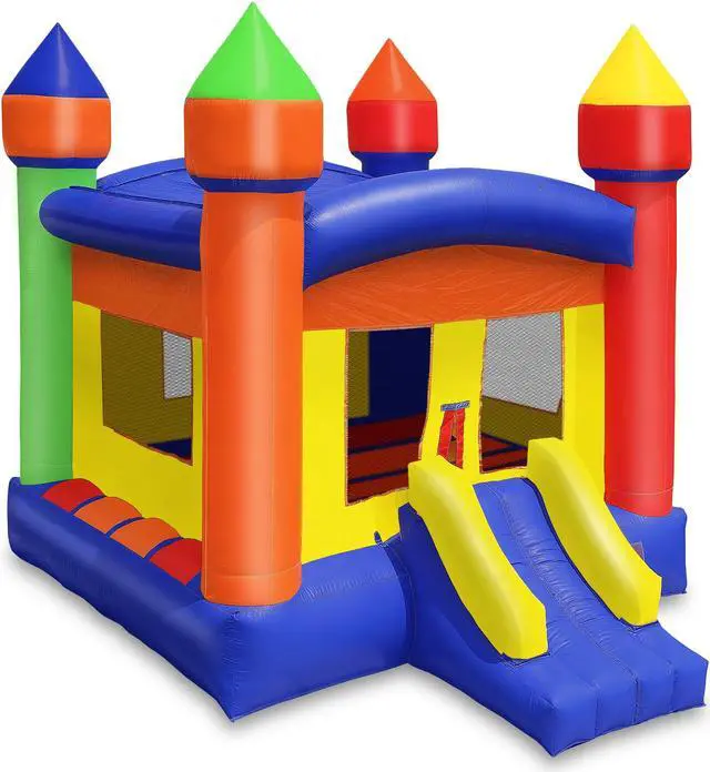 Main image of Cloud 9 Commercial Grade 13' x 13' Castle Bounce House with Blower - 100% PVC Inflatable Bouncer