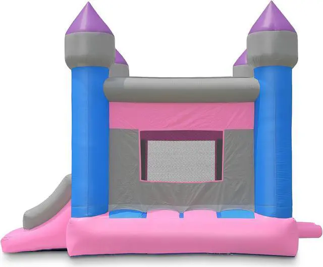 Alt view image 3 of 6 - Cloud 9 Commercial Grade Princess Castle Bounce House - 100% PVC 13' x 13' Bouncer - Inflatable Only