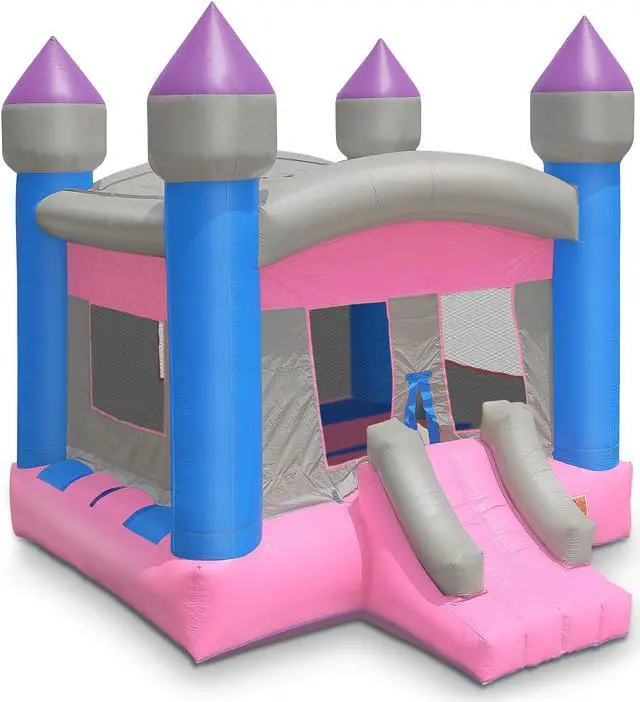 Main image of Cloud 9 Commercial Grade Princess Castle Bounce House - 100% PVC 13' x 13' Bouncer - Inflatable Only