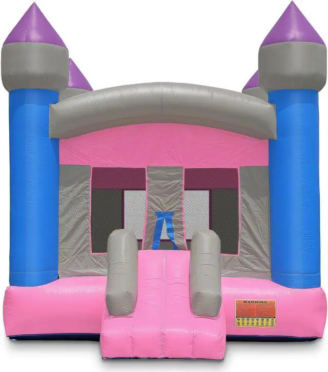Alt view image 5 of 6 - Cloud 9 Commercial Grade Princess Castle Bounce House - 100% PVC 13' x 13' Bouncer - Inflatable Only