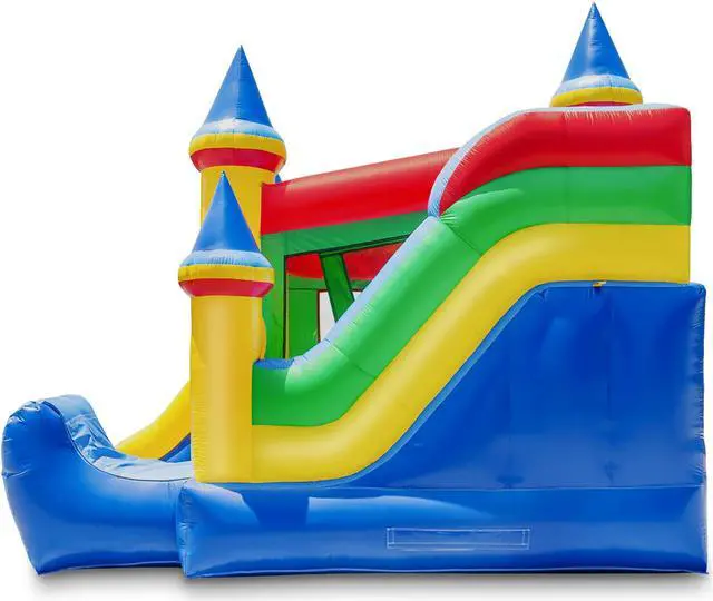 Alt view image 4 of 6 - Cloud 9 Commercial Grade Castle Bounce House with Slide - 100% PVC 16' x 17' Bouncer - Inflatable Only