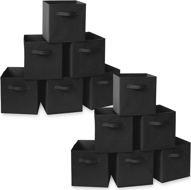 Casafield set of 6 collapsible fabric cube best sale storage bins