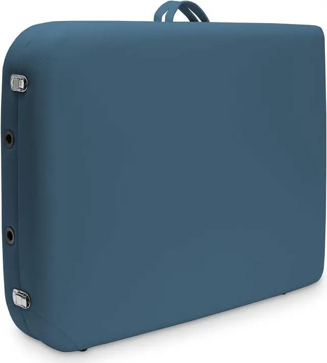 Alt view image 6 of 10 - Saloniture Basic Portable Folding Massage Table - Blue