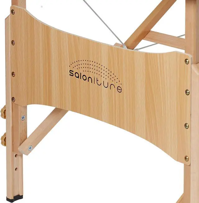 Alt view image 5 of 6 - Saloniture Basic Portable Folding Massage Table - Black