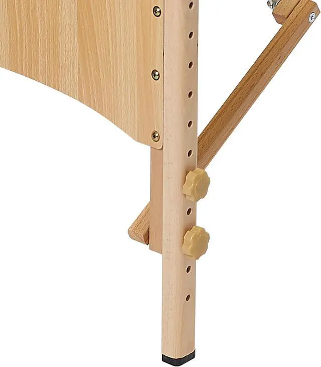 Alt view image 6 of 6 - Saloniture Basic Portable Folding Massage Table - Cream