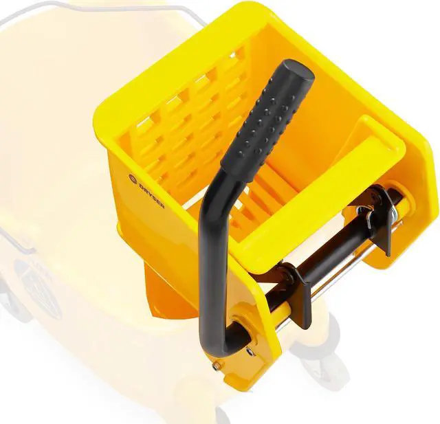 Alt view image 4 of 6 - Dryser Side Press Wringer Replacement for Commercial Mop Bucket, 26 and 33 qt - Yellow