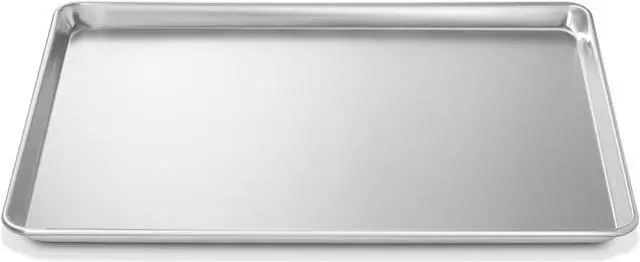 Alt view image 5 of 6 - Last Confection 18" x 26" Commercial Grade Baking Sheet Pans, 4 Pack - Aluminum Full-Size Rimmed Cookie Sheet Trays